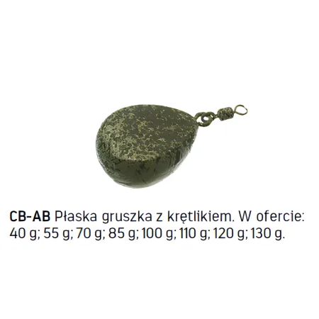 CIĘŻAREK PŁASKA GRUSZKA Z KRĘTLIKIEM 85g